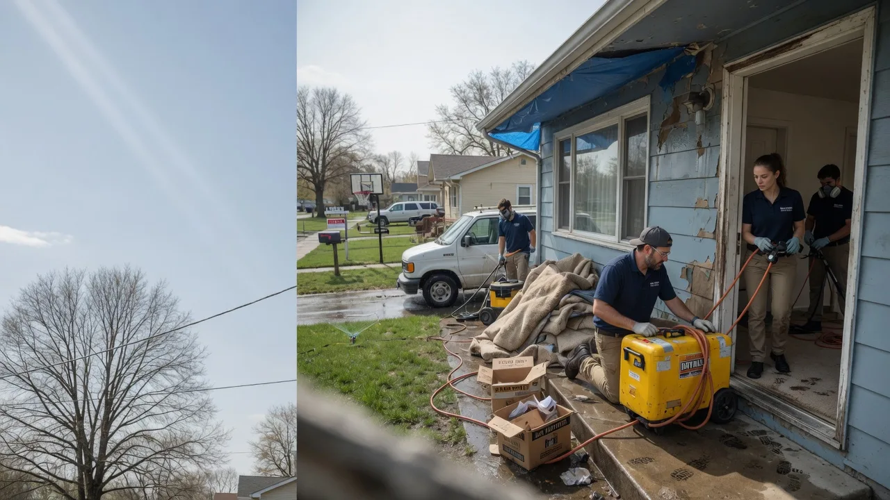 Basement Flood Cleanup in Omro, WI near me
